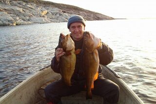 Рыбалка 2009-го у коттеджа Простор