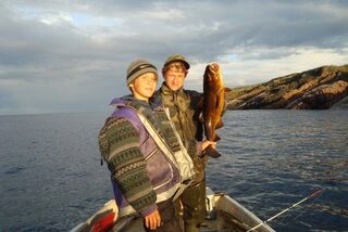 Рыбалка 2009-го у коттеджа Простор