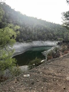 Кипр, дамба Аргака: первый выезд, низкая вода и полный ноль на спиннербейты, вэки и техас
