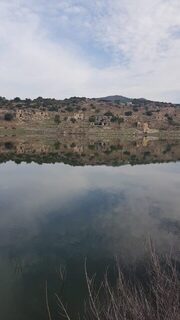 Один басс на диповый кренк среди мутной воды после ночного дождя на Эврету