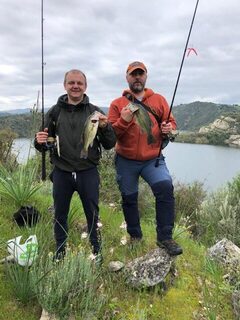 Кипр, рыбалка в марте: бассы на вэки, спиннербейт и воблер на Эврету, Каннавью и Гермасойе