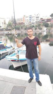 Луфарь с берега у Агиос-Николаоса на Крите - две блесны и два воблера