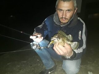 Горбыля тогда не поймали, на силикон ерши почти не клевали: Чёрное море, но ключик к ним он подобрал