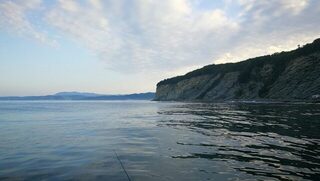 Новомихайловский, Чёрное море: сегодня с лодки 6-7 кг, карась и ставридка на стик и пилькер