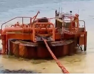 Сообщение о нефтяном пятне у Дюрсо в августе 2021 года