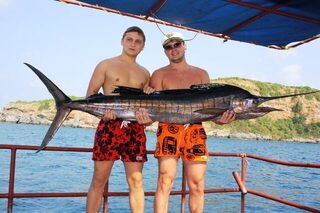 Таиланд, парусник в море: фотосессия, отметка 21 кг и обещанное автором продолжение