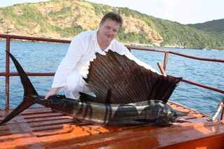 Таиланд, парусник в море: фотосессия, отметка 21 кг и обещанное автором продолжение