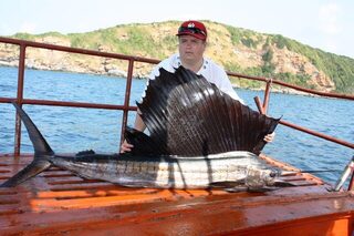 Таиланд, парусник в море: фотосессия, отметка 21 кг и обещанное автором продолжение