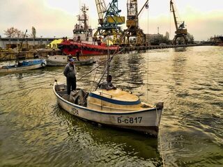Бургас: снова с друзьями за рыбацкой жизнью, пошла цаца, а большая рыба будет к ужину