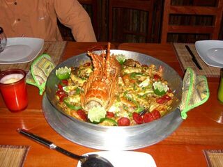 Карибская кухня к рыболовному отдыху в Мексике