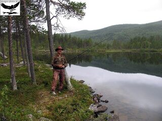 Шведский хариус на озере: нахлыст, сбиролино с мушками и самый большой боец в 46 см на замере