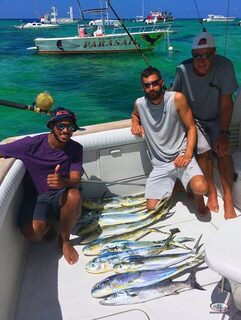 Голубой марлин на коротком выходе после трех неудач