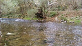 Испания, Каталония: ловля форели на воблеры при низком зимнем уровне воды