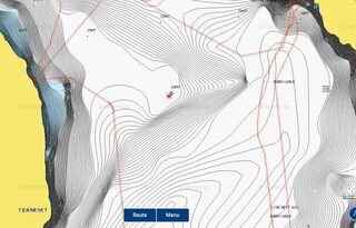 Foreneset на карте Navionics: где смотреть глубины