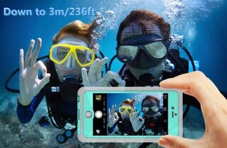 Гермочехол для телефона на рыбалке - поиск по словам diving и waterproof