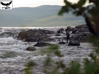 Швеция, озеро Торнетреск: почти три недели один с надувной лодкой, нахлыст, хариус и форель