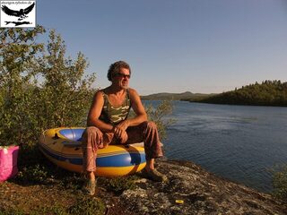 Швеция, озеро Торнетреск: почти три недели один с надувной лодкой, нахлыст, хариус и форель