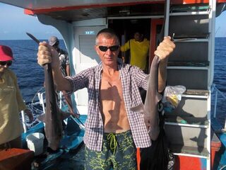 Таиланд, Пхукет и Симиланы: морская рыбалка джигом на групера и гигантского каранкса GT