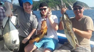 Восемь кадров с нашей рыбалки у Пхукета