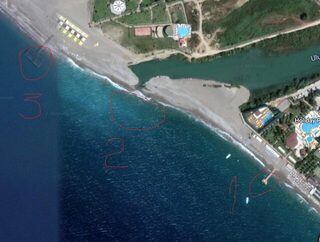 Турция, Анталийское побережье: морская ловля у протоки