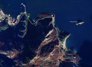 Что за недостроем на окраине Ичмелера возле Golmar Beach?
