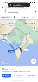 Из Силифке через озера можно проехать по дороге, показанной на карте