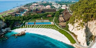 Турецкое побережье: фото первого пирса и участка берега, где можно ловить