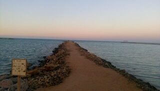 Египет, Хургада: морская ловля с лодки и берега на донку у кораллов в штиль