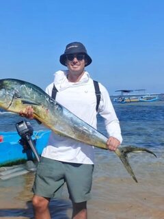 26 августа у Санура вышли на большой лодке Sanur Fishing Charter