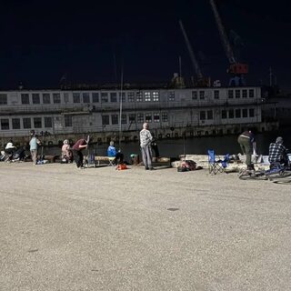 Ставрида у Керчи клевала одна за другой в полной тишине