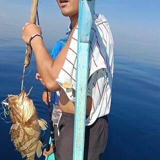 Боракай: наши разные морские уловы от GT до серебристой рыбы-сабли