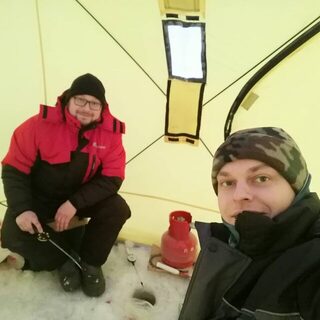 Сухое море у Кади: сиг пошел к десяти и клевал до отъезда
