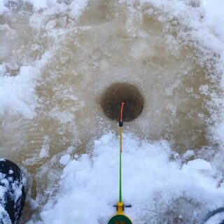 Сухое море под Мудьюгом: январская навага от полной воды до вечера