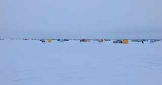 На Сухое море приехали с ночевкой, а до самой ловли так и не добрались
