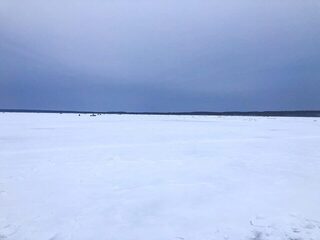Четвертое января на Сухом море: один сиг и день у лунок