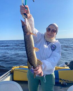 На Рыбинском водохранилище тяжелая погода не остановила ловлю