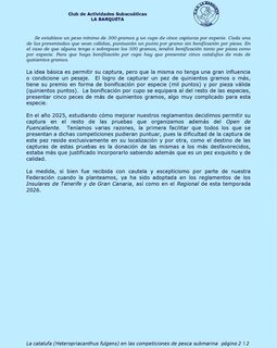 Командный Open подводных охотников Фуэнкальенте: зона P2
