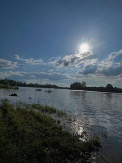 На первой рыбалке на Кубани муж взял шесть рыб, вечером их пожарили