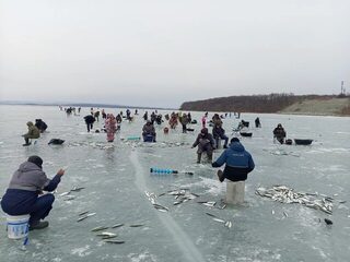 На Де-Фризе попали на раздачу и за пару часов набрали 30 кг
