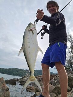 Новогодний выход Qwin Fish на Пангане посвятили рокфишингу