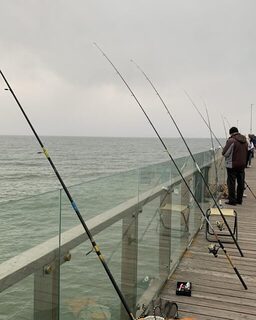 За камбалой выбрались к Балтийскому морю у Зеленоградска