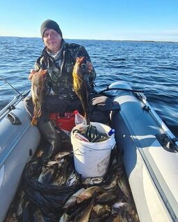 Рыбачили в Гридино у карельского Белого моря