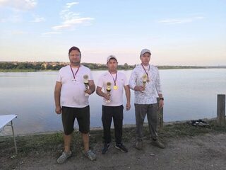 На ночной фидерной лиге Донецкого моря взяли второе место