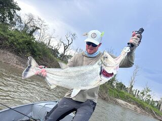 Быстрая вода и паяра на удаленных реках Колумбии запомнились надолго
