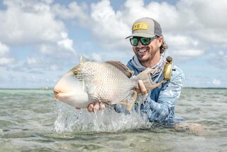 Космоледо на Сейшелах: атолл в публикации Blue Safari Fly Fishing