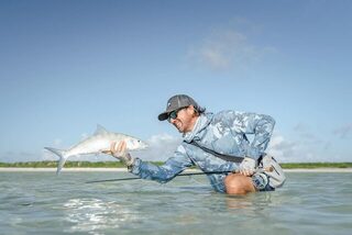 Космоледо на Сейшелах: атолл в публикации Blue Safari Fly Fishing