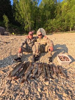 Щука с нашего лодочного выезда на Красноярское море