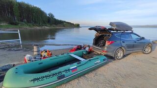 Красноярское море: наша рыбалка в Большой Дербине