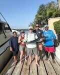 Кайманская рыбалка принесла нам крупную морскую барракуду