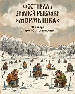 Мормышка в Скитских прудах: программа зимнего фестиваля 31 января